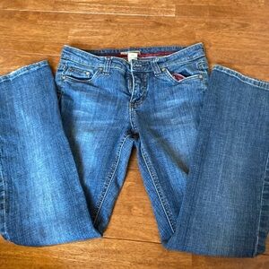 Vintage flared refuge jeans